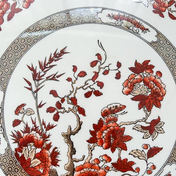 Copeland Spode India Tree Vintage China Cake Stand on Pedestal, Rare - Picture 6 of 7